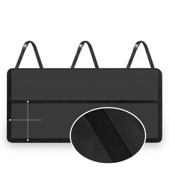 Sac de rangement suspendu en maille  – Organisateur multifonction pour dossier de siège voiture/SUV