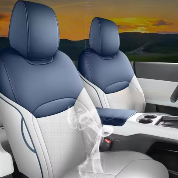 Housses de siège pour 5 sièges en cuir premium – Ensemble complet sur mesure